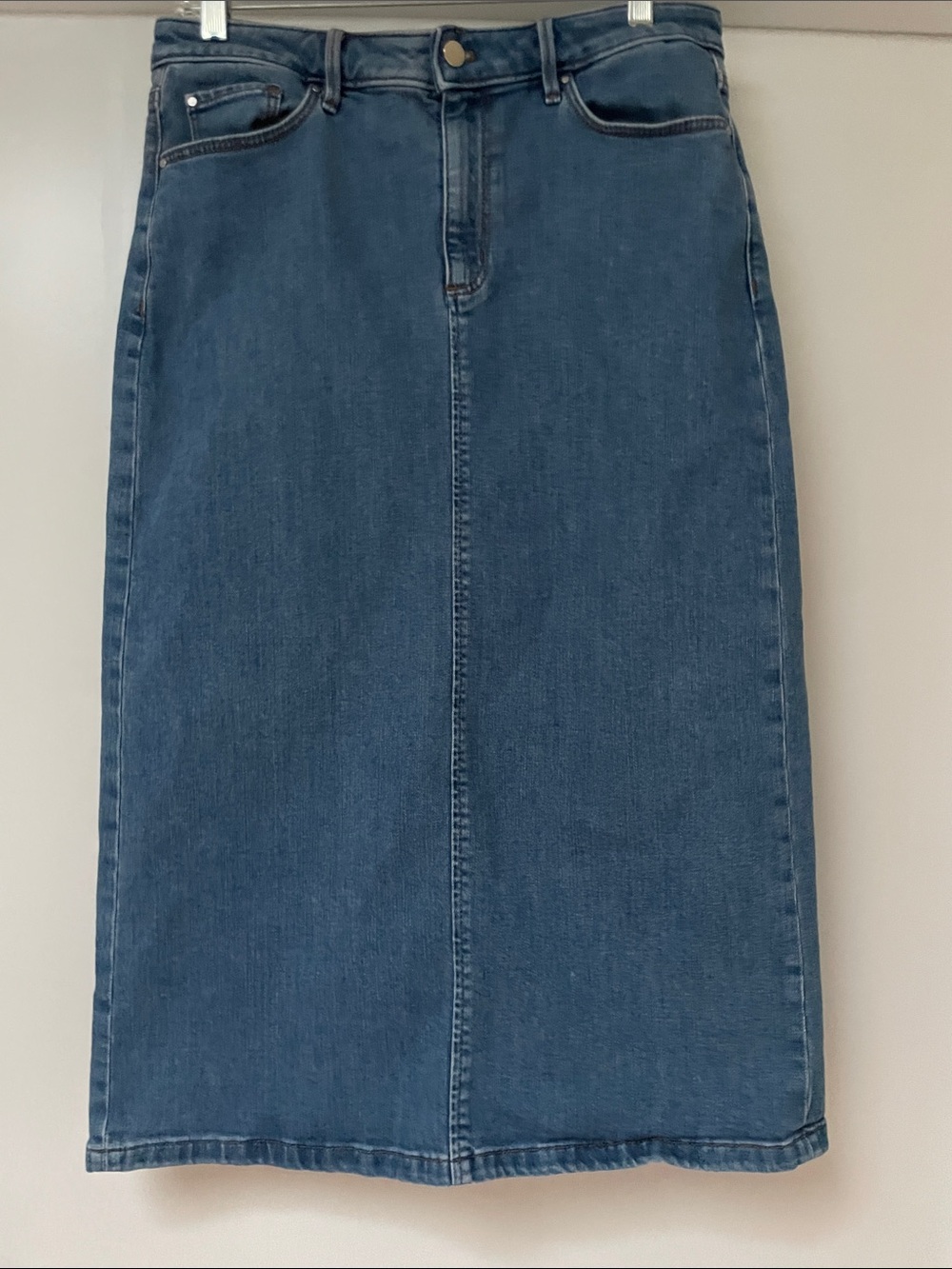 Ann Taylor Indigo Denim Skirt
